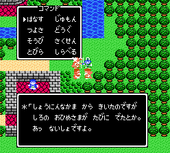 姫がお城を抜け出したらしい