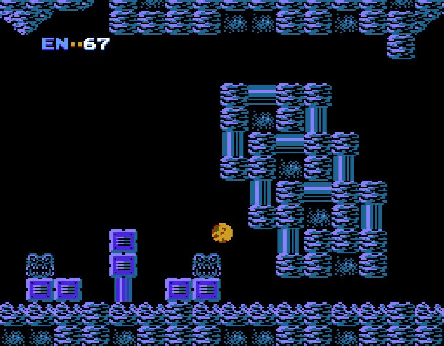 モーフボール近くの気付けるポイント