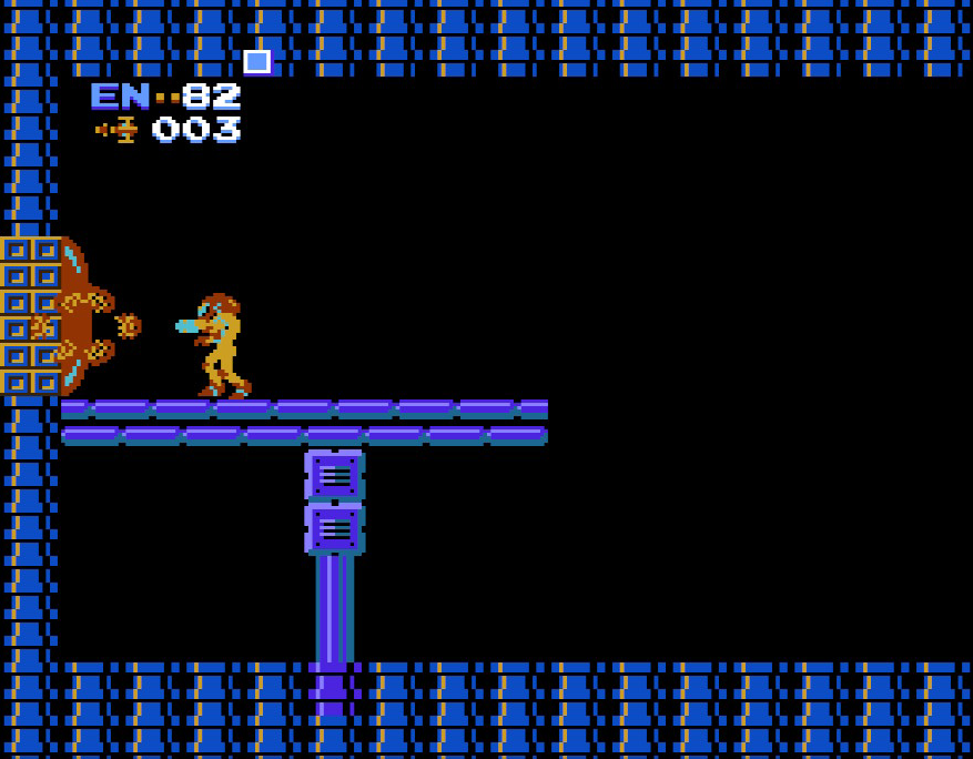 ミサイルじゃないと壊せない扉