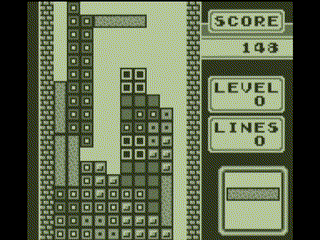 テトリスプレイ風景