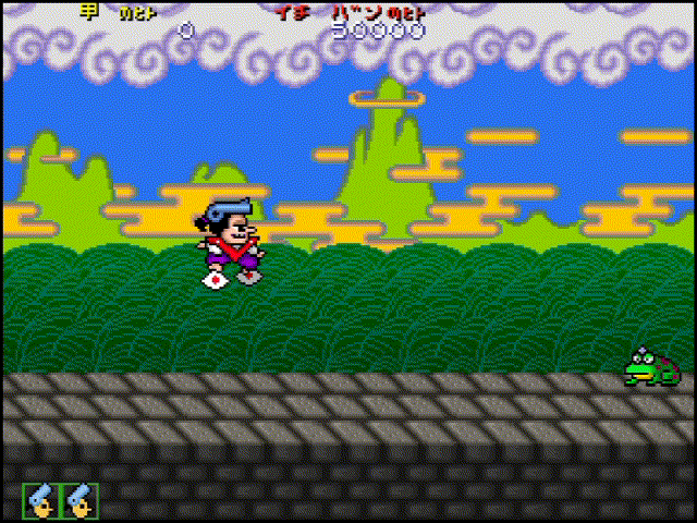 ピストル大名_プレイ画面