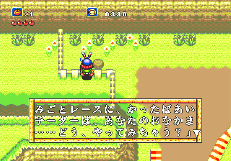 ラグナセンティ_チーターと競争
