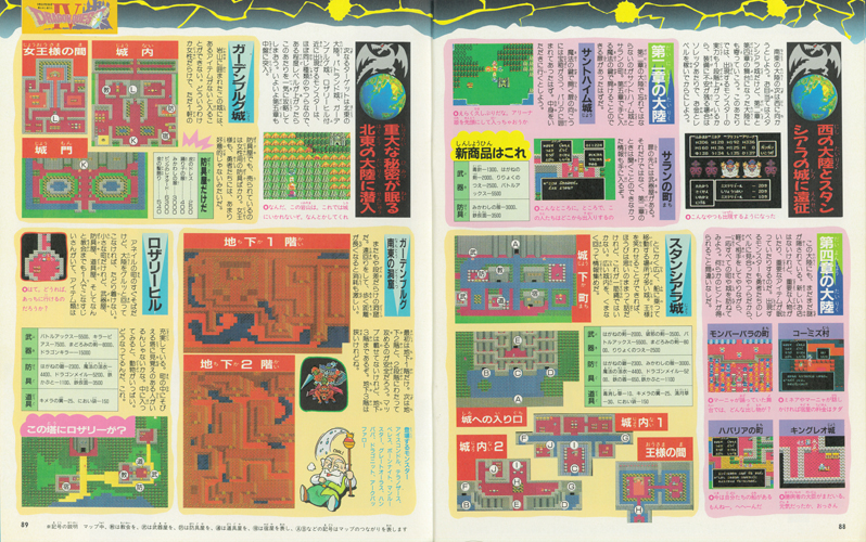 ファミマガ_089_ドラクエ4攻略ページ